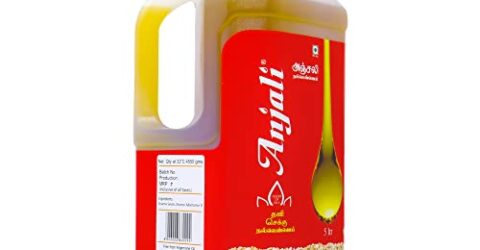 Anjali Cold Pressed Gingelly/Sesame Oil (5 LITRE CAN)