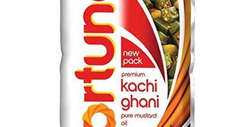 Fortune Oil, 1 L Pouch Premium Kachi Ghani Pure Mustard