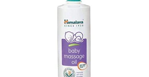 Himalaya Face Body Oil Baby Massage Oil For All Skin Types (500 ML)